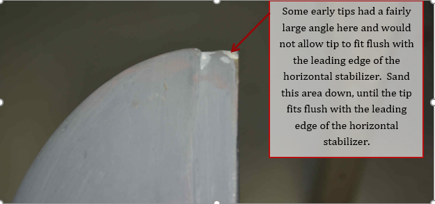 horizontal stabilizer tip