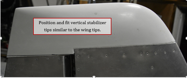 vertical stabilizer tip